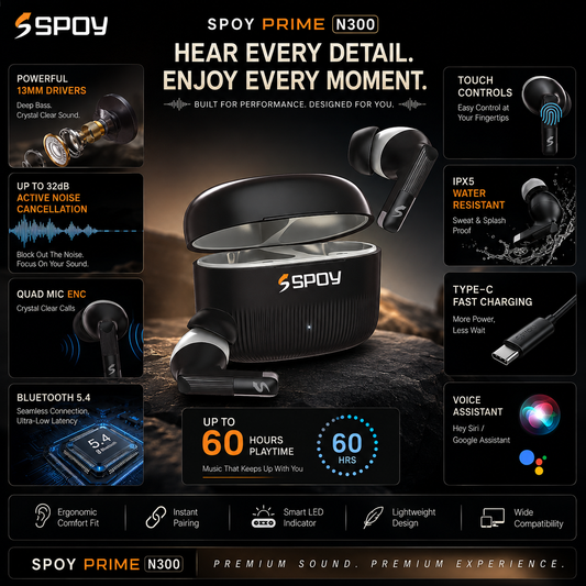 SPOY Prime N300 Earbuds