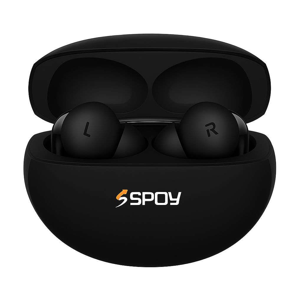 Spoy BUDS PRO True Wireless Earbuds – Premium Sound, Powerful Performance