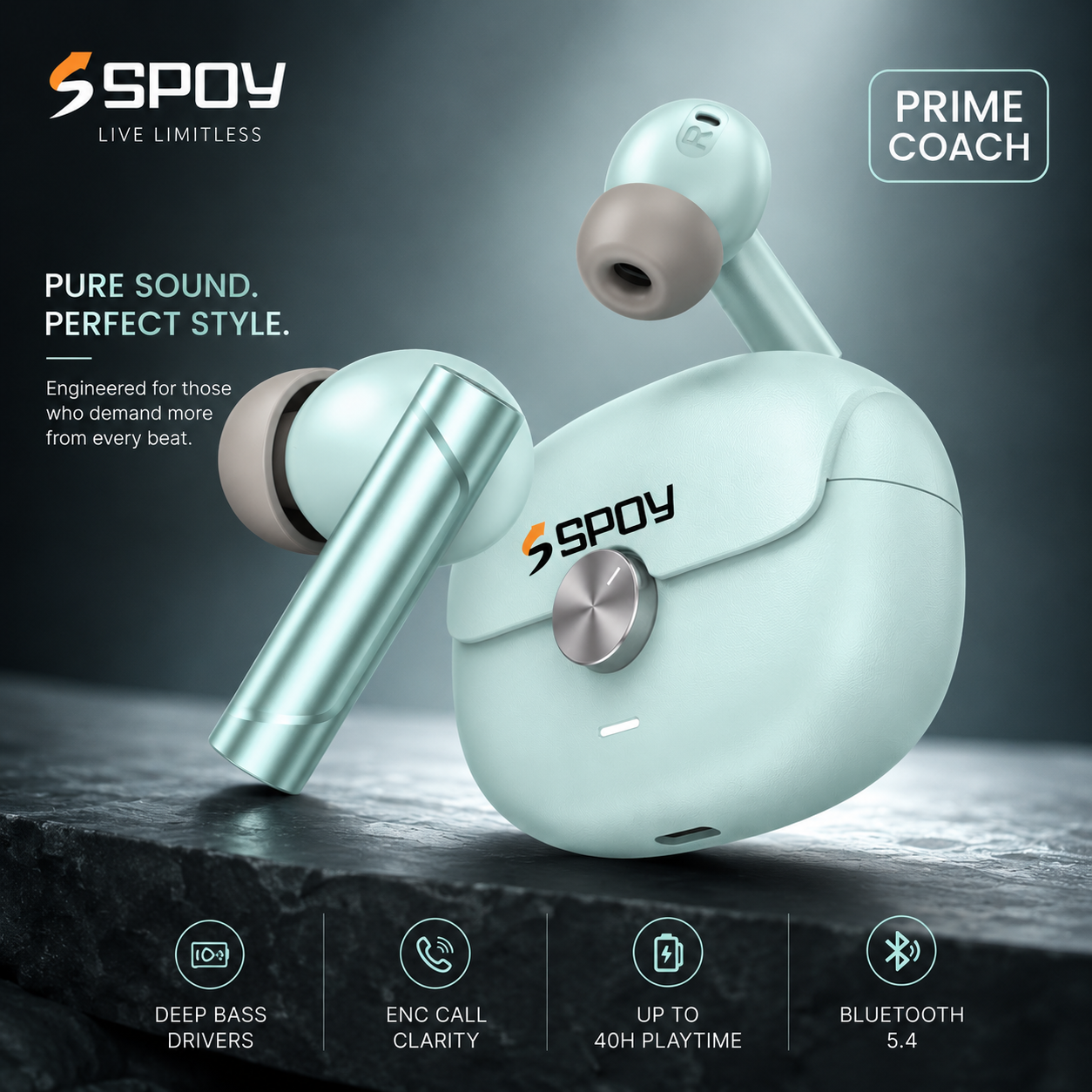 Spoy Prime Coach Earbuds