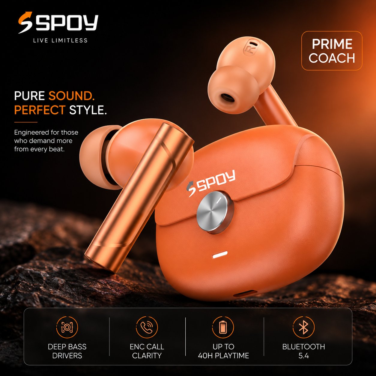 Spoy Prime Coach Earbuds