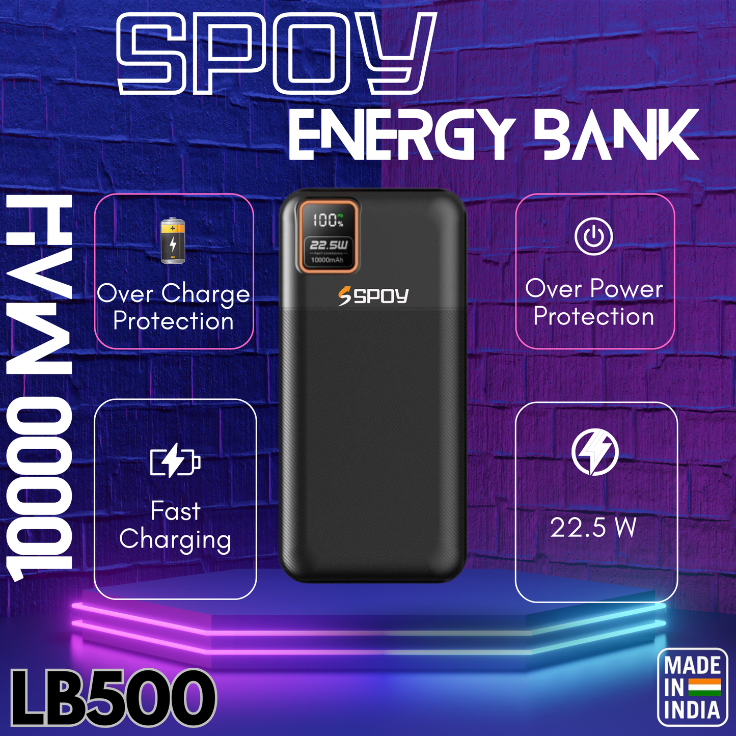 SPOY LB300 10000 MAH ENERGY BANK