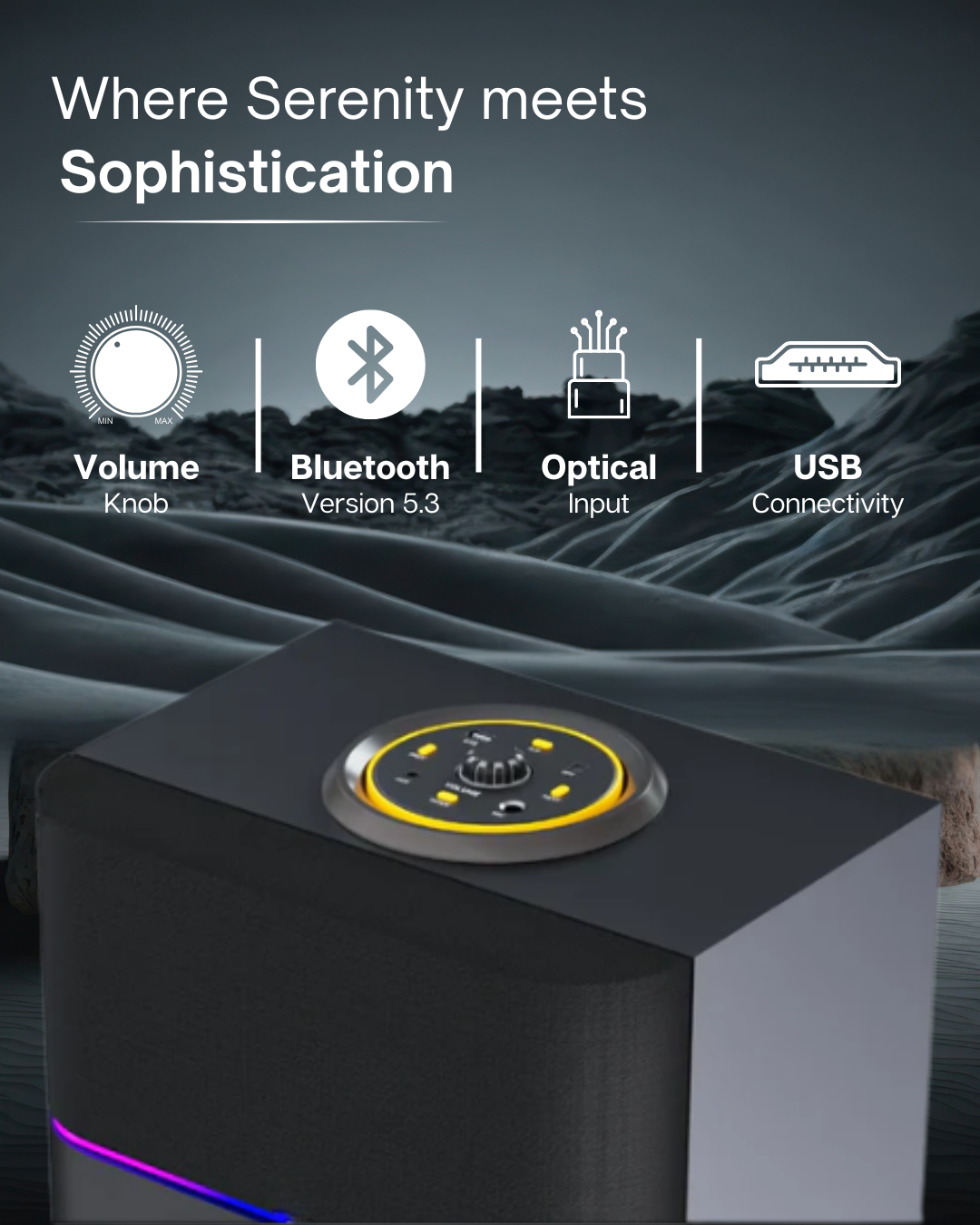 Spoy Beast Pro 100W Party Speaker with In-built RGB Lights