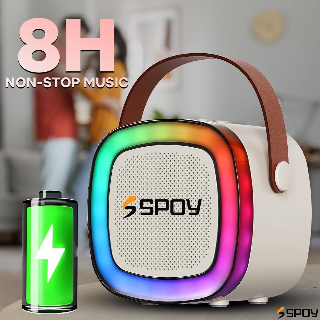 SPOY Bluetooth Speaker S12-compact and powerful (Assorted Colour)