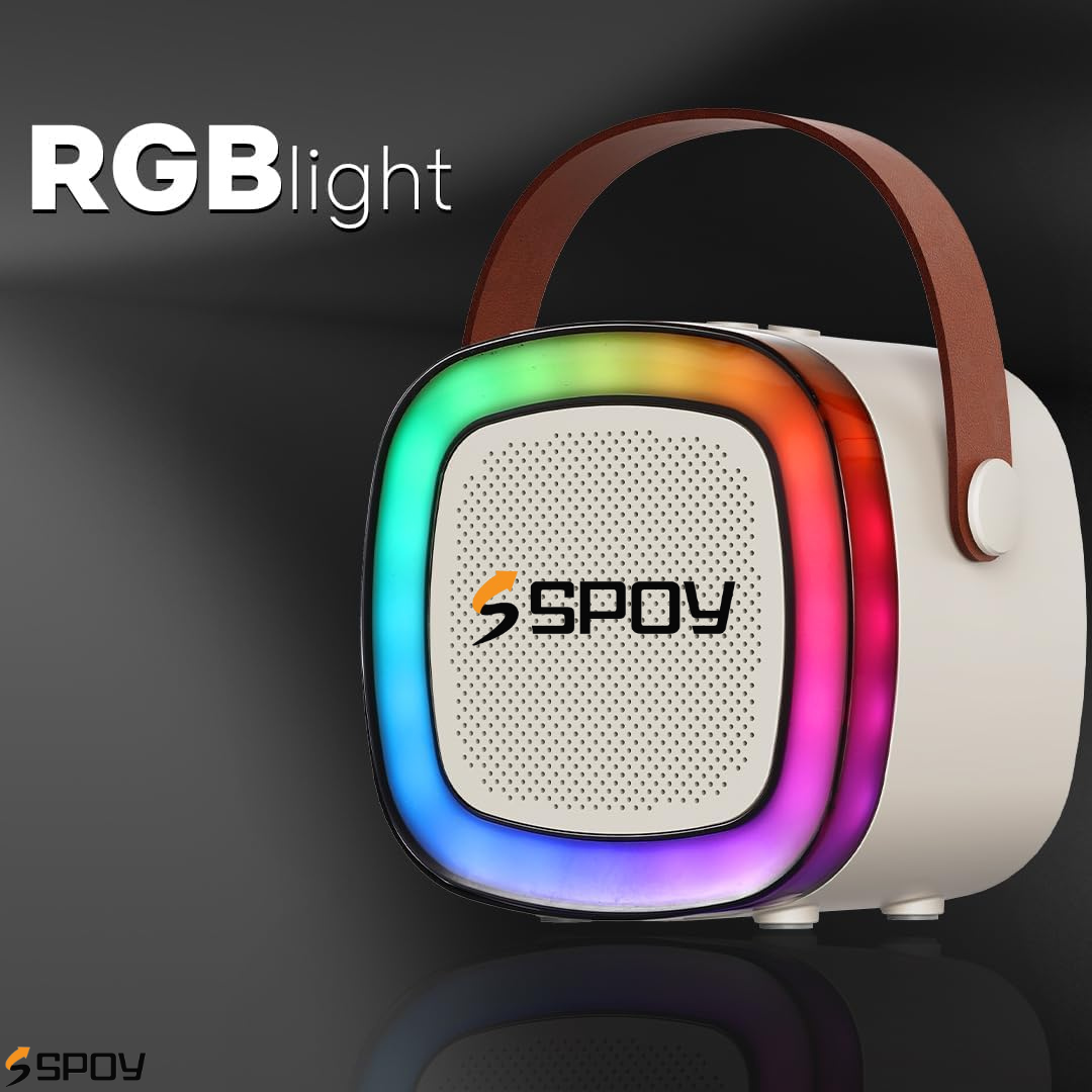 SPOY Bluetooth Speaker S12-compact and powerful (Assorted Colour)