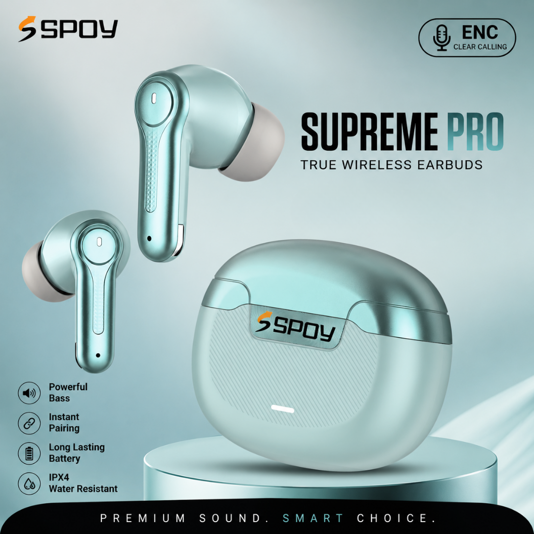 SPOY Supreme Pro True Wireless Earbuds