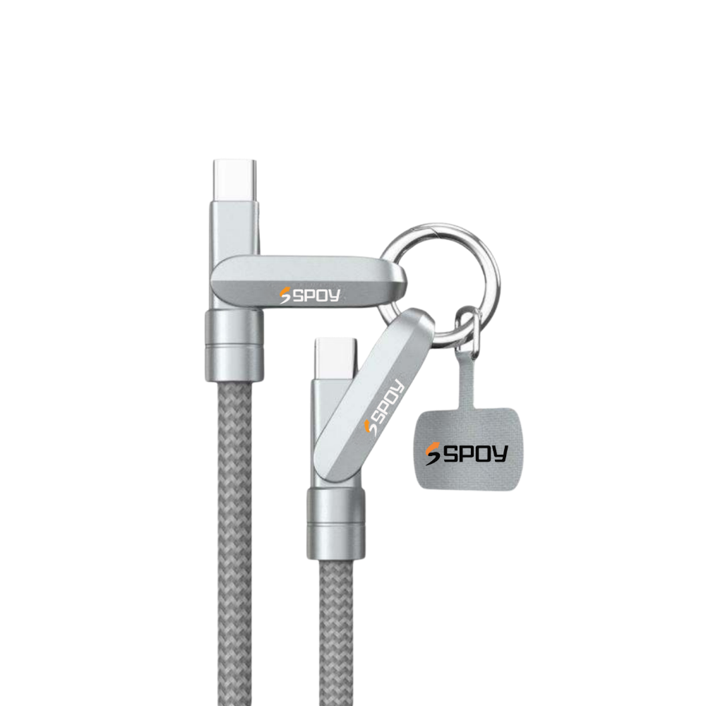 SPOY Aluminum Type-C to Type-C Cable